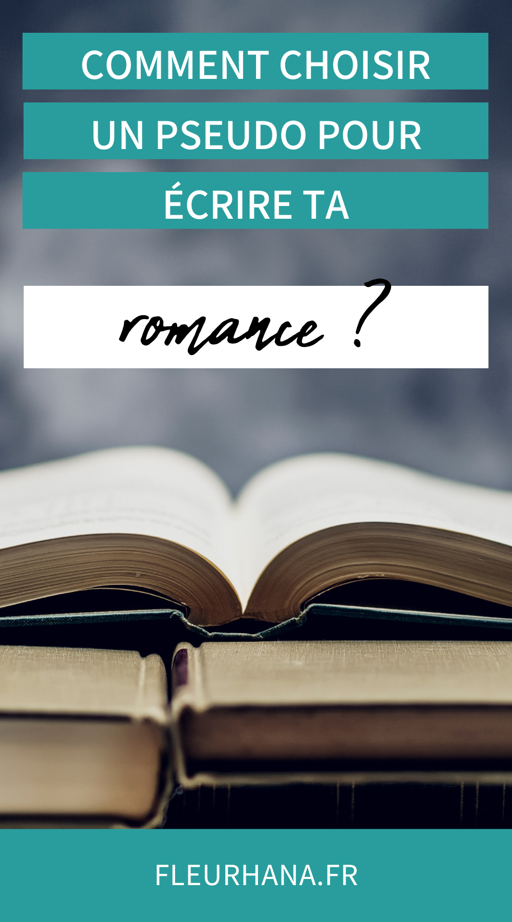 Trouver un nom de plume Autrices de romances